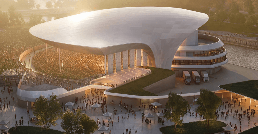 Budweiser Stage at Ontario Place to Become Futuristic Year-Round Concert Venue